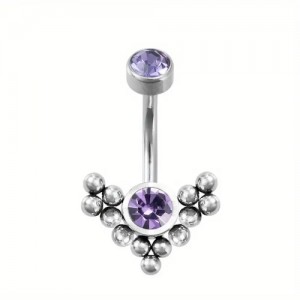 Piercing Bananabell Umbigo Modelo 66 Aço 316L